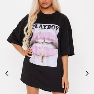 Playboy x Missguided Oversized T-Shirt